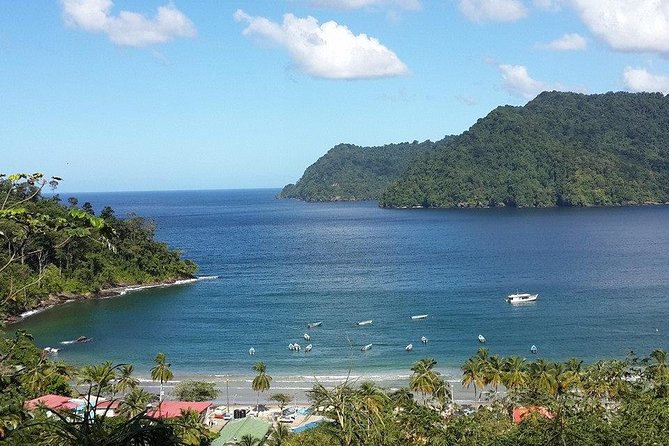 Maracas Bay from the north coast road, Trinidad