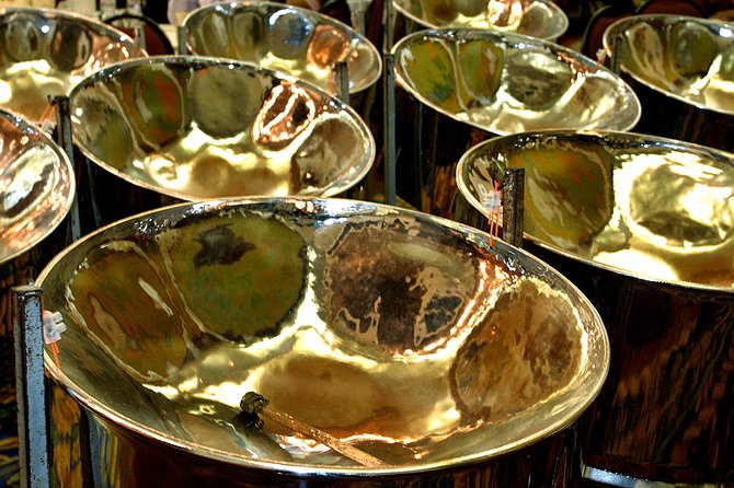 Live Steel Drums & Street Food Experience! - The evening begins at 8:30 pm