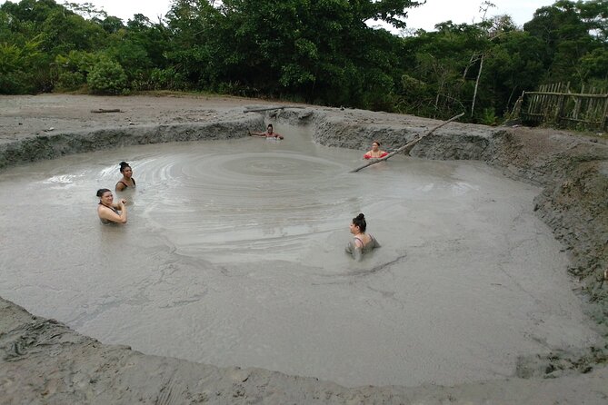 Mud Volcano Adventure - Roti, Aloo Pie, Mangoes, and Fresh Coconuts