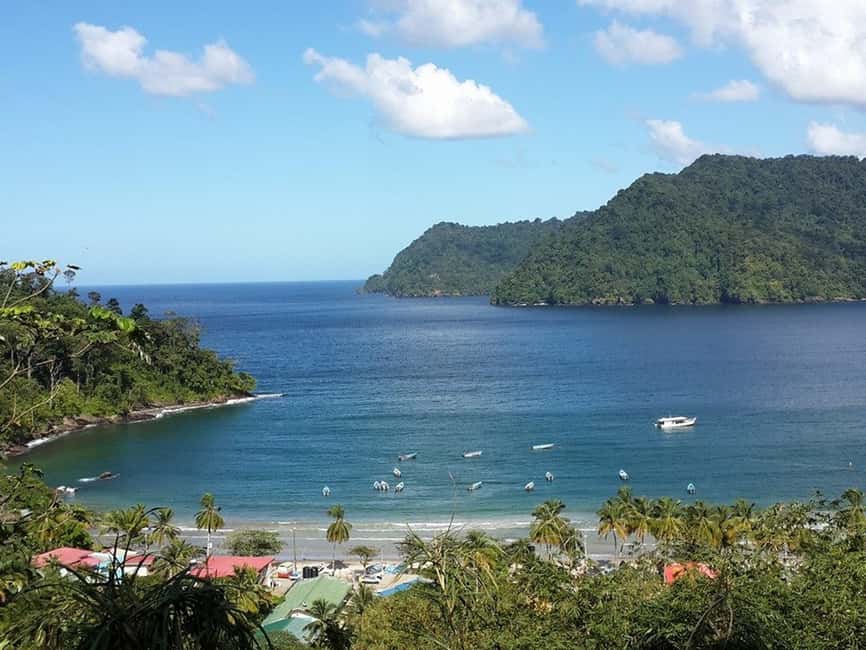 Port of Spain: Coastal Tour of Trinidad - Maracas Bay brings sand, swimming, and bake and fish
