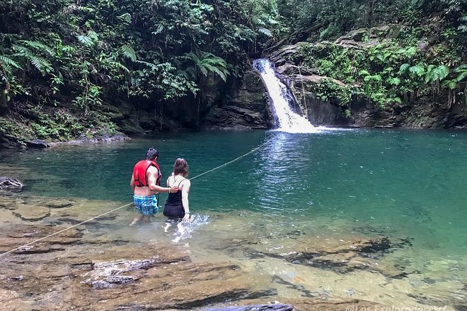 Rio Seco Waterfall - Swimming, jumping, and the deep plunge pool