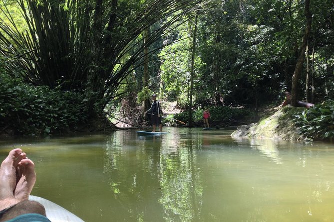 Stand Up Paddle Lessons - Moving into the water without rushing