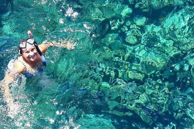 Tobago Buccoo Reef Glass Bottom Boat Cruise and Island Sightseeing Tour - Nylon Pool is the most memorable swim