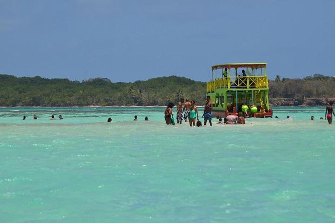 Tobago Buccoo Reef Glass Bottom Boat Tour - No Man’s Land and Extra Food