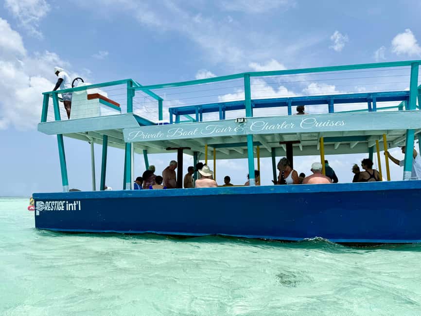 Tobago: Buccoo Reef Marine Park Glass Bottom Boat Tour - Sheer Bird’s Point, No Man’s Land, and Captain Smith