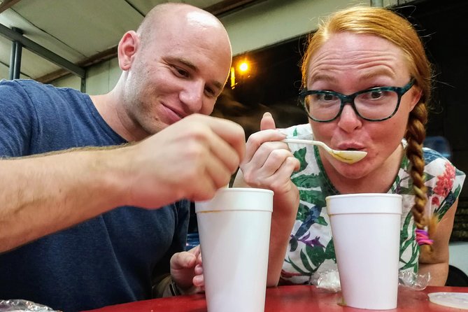 Trinidad Nighttime Food Tour - Medford Gas Station: the doubles stop