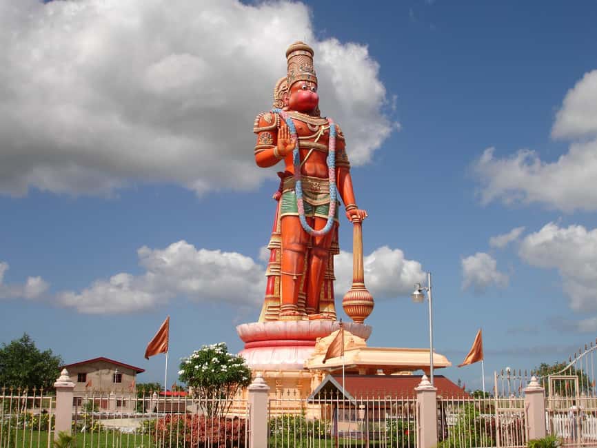 Trinidad: Pitch Lake and Chaguanas Sightseeing Tour - The pink temple and the giant Hanuman statue