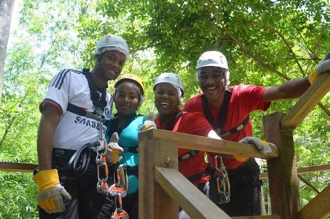 Trinidad Zipline Adventure - Cooling off at the beach